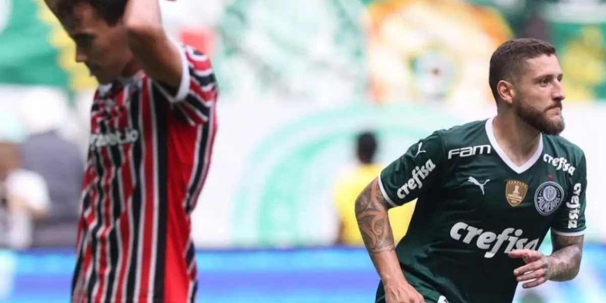 Jogador são-paulino 'perdeu a cabeça' e sobrou para torcedor do Verdão