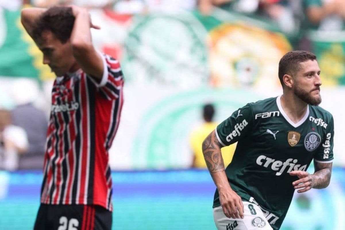 Jogador são-paulino 'perdeu a cabeça' e sobrou para torcedor do Verdão