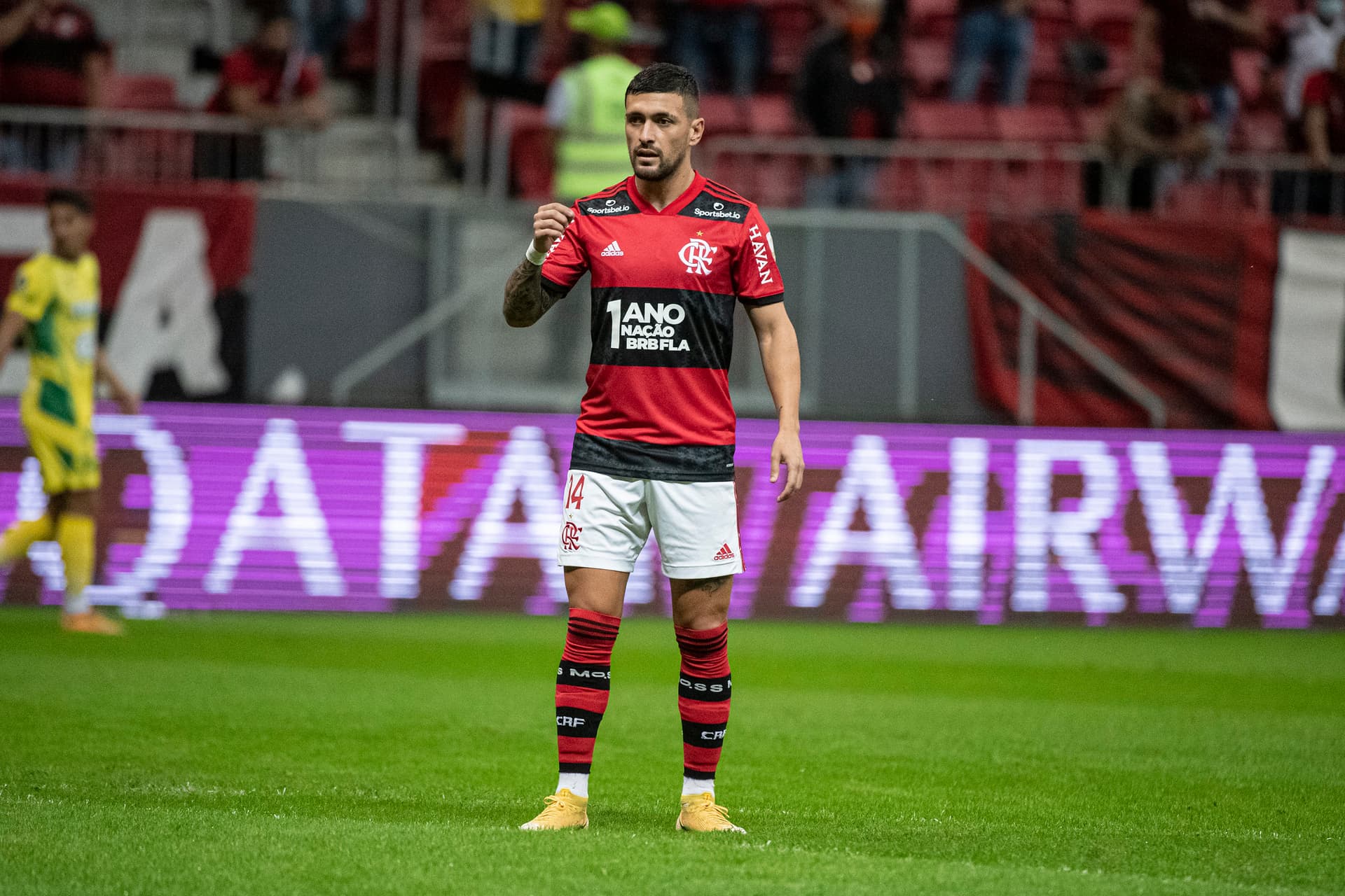 Jogador tem contrato até 2023 com o Flamengo