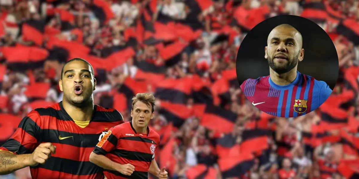 Jogador teve passagem marcante pelo Flamengo de Petkovic e Adriano