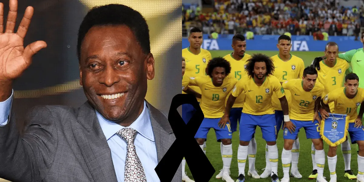 Como Pelé, ele era craque da Seleção Brasileira, acabou de perder a vida