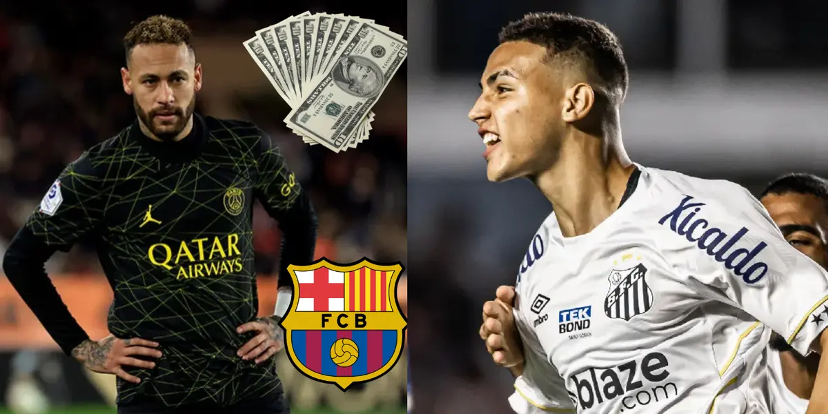 Os milhões que o Barcelona daria ao Santos para levar o novo Neymar