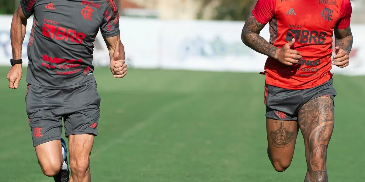 Jogador vem surpreendendo comissão técnica e vem dando ritmo aos treinos do Flamengo