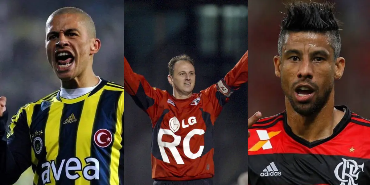 Jogadores brasileiros com mais partidas na Copa Sul-Americana / X