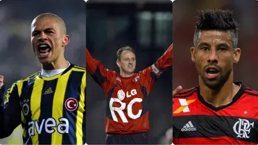 Jogadores brasileiros com mais partidas na Copa Sul-Americana / X