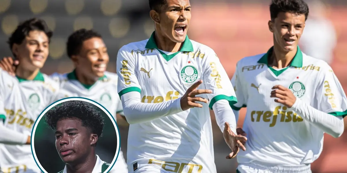 Jogadores da base do Palmeiras