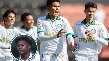 Jogadores da base do Palmeiras