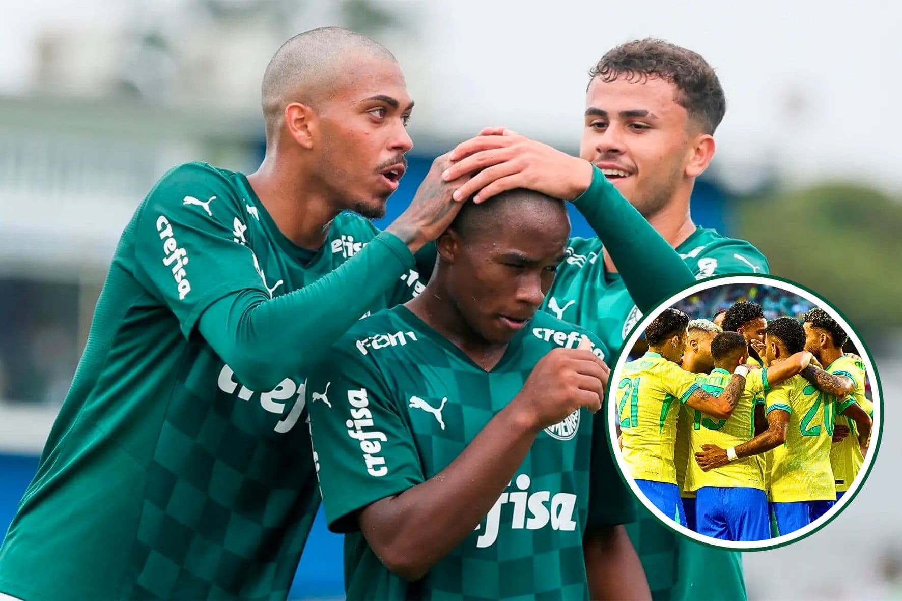 Jogadores da base do palmeiras em Destaque