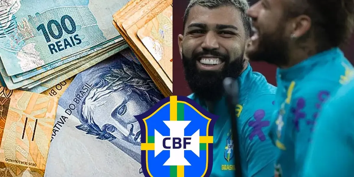Jogadores da Seleção Brasileira tem uma das maiores folhas salariais do futebol