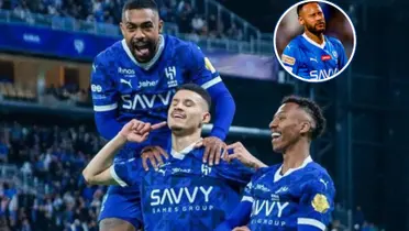 Jogadores do Al Hilal em destaque