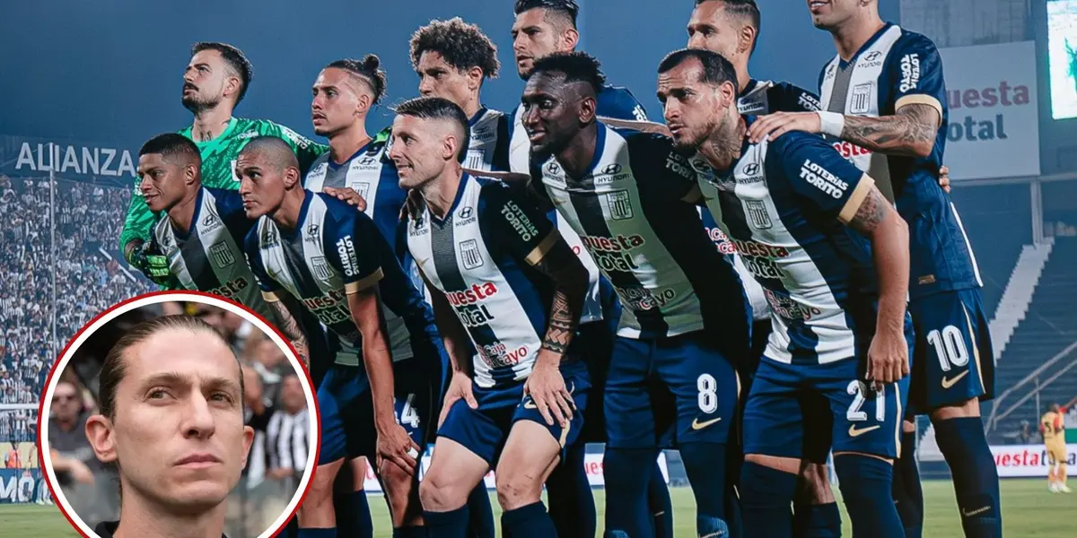 Jogadores do Allianza Lima perfilados