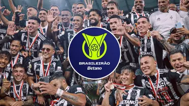 Jogadores do Atlético-MG comemoram título estadual