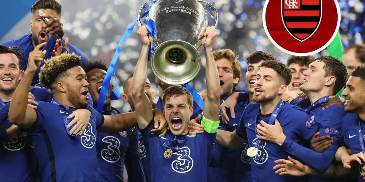 Jogadores do Chelsea comemoram conquista da Champions