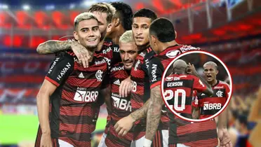 Jogadores do Flamengo em destaque