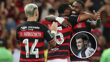 Jogadores do Flamengo em destaque