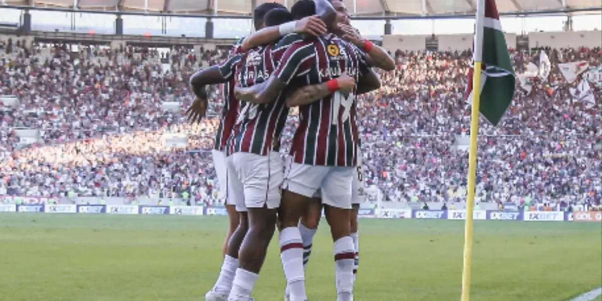 Jogadores do Fluminense. Foto: Redes Fluminense.
