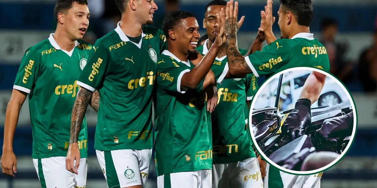 Jogadores do Palmeiras em destaque