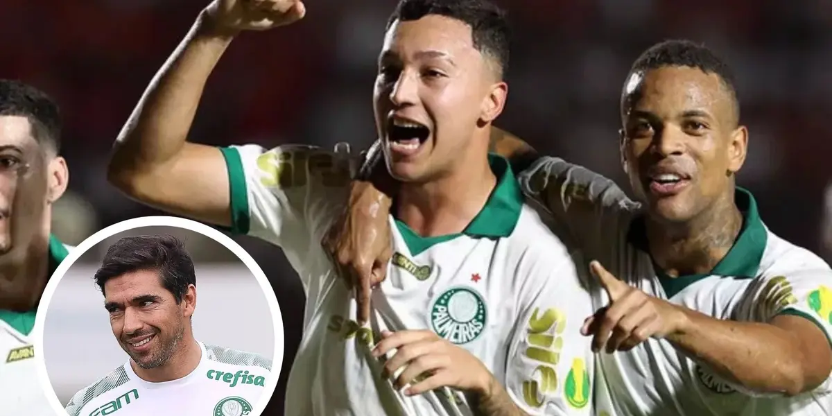 Jogadores do Verdão comemoram