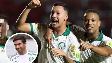 Jogadores do Verdão comemoram