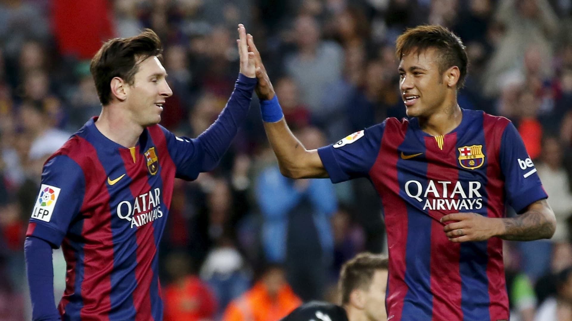 Jogadores foram vistos em Barcelona nos últimos dias