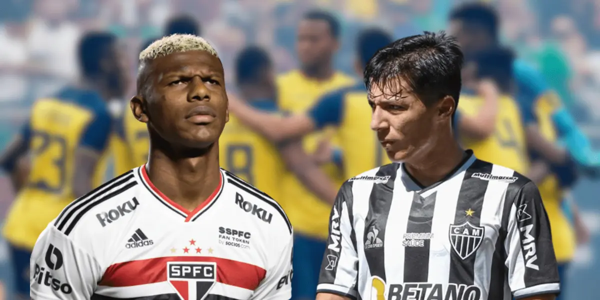 Jogadores são companheiros de seleção pelo Equador e já jogaram juntos no clube paulista