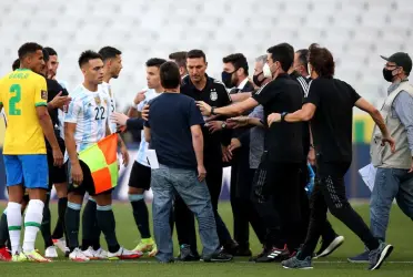 Jogo entre Brasil e Argentina é interrompido após vigilância sanitária impedir a realização da partida e argentinos podem ser punidos