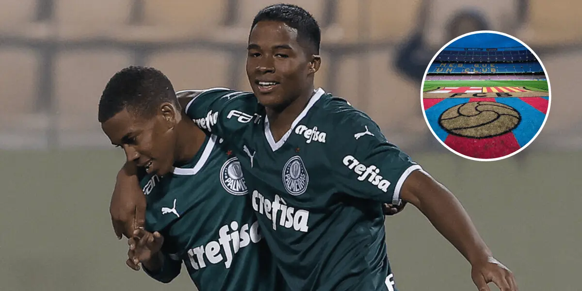 Joia da base do Palmeiras já vem sendo acompanhado de perto pelo Barcelona