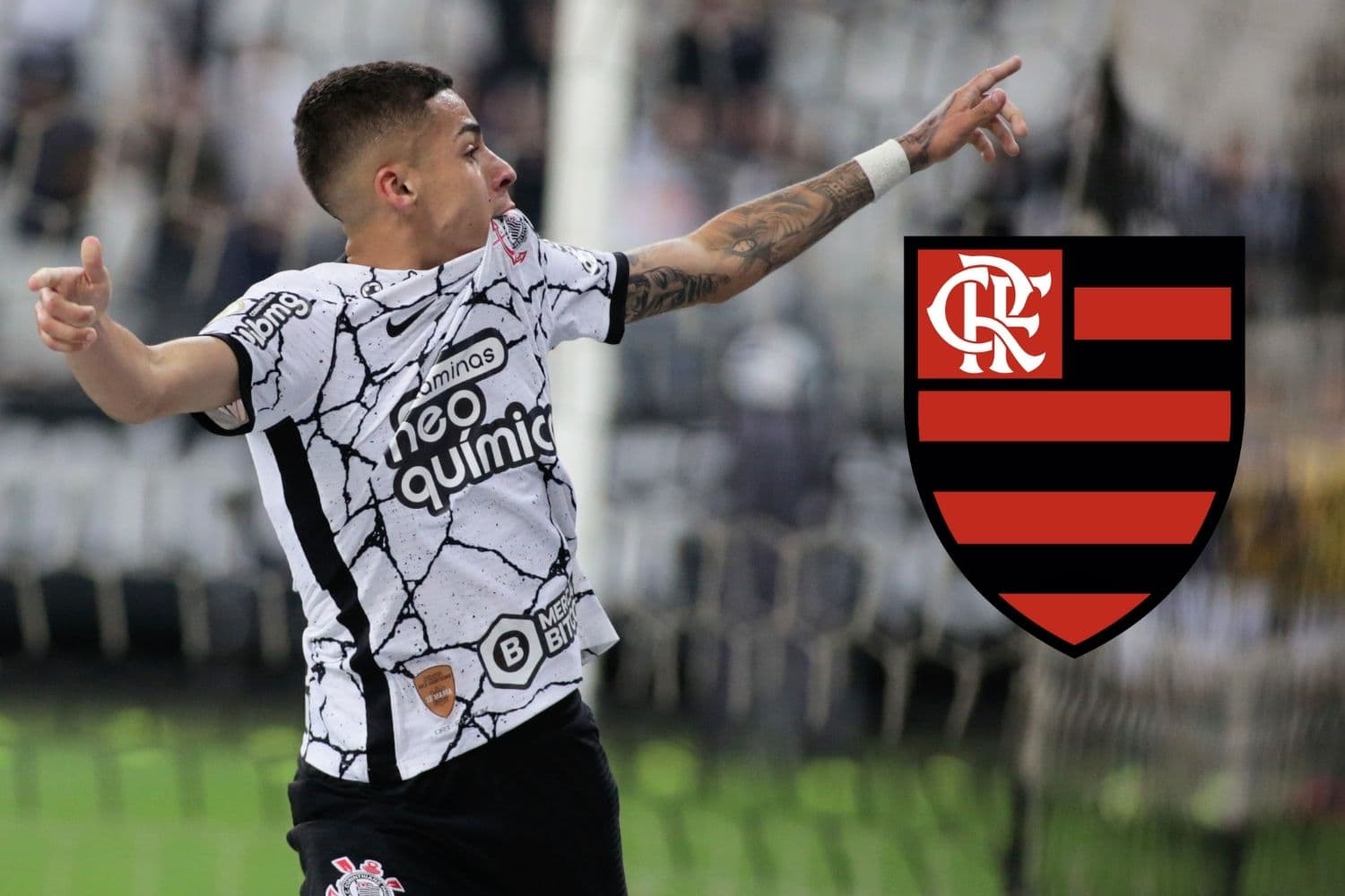Joia do Corinthians dificulta renovação com o Timão e Flamengo deseja ter GP em 2022