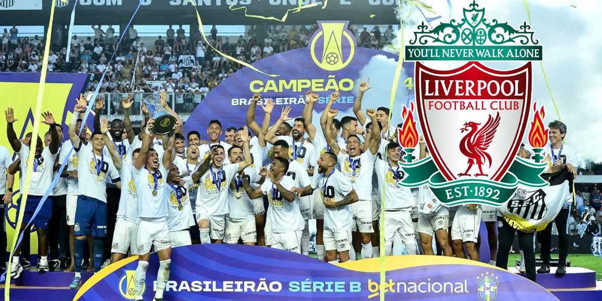 Joia do Santos pode parar no Liverpool