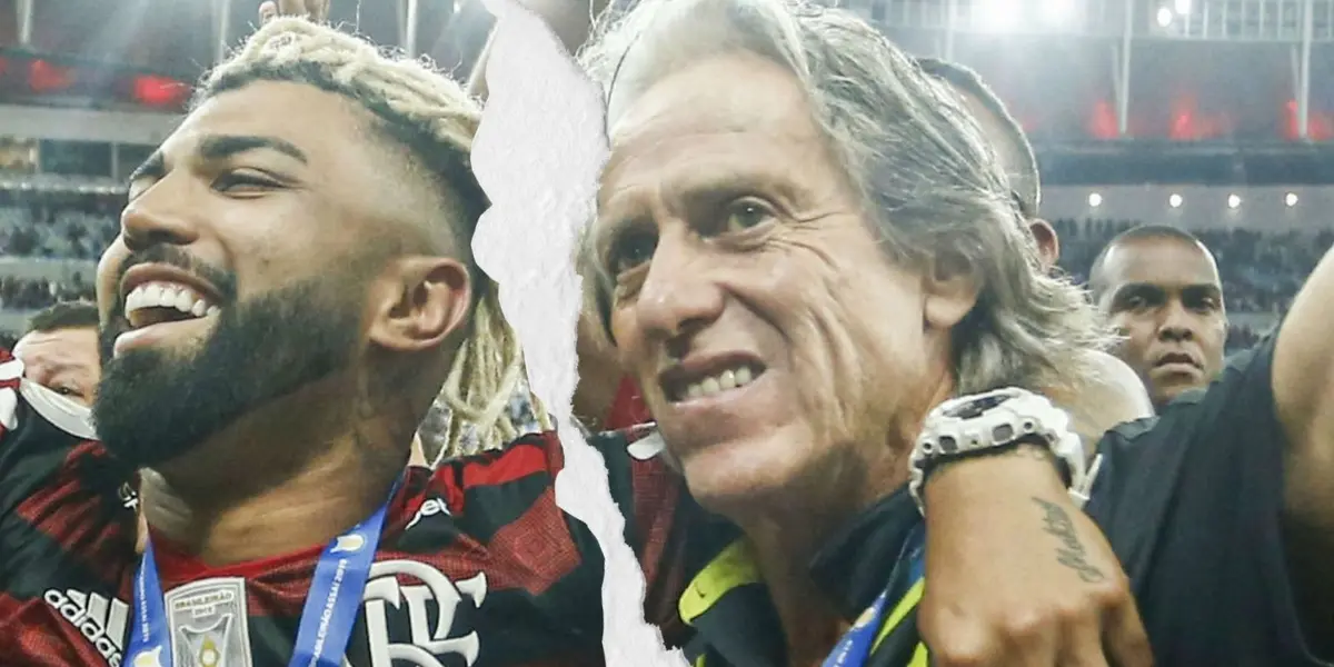 Jorge Jesus no Atlético-MG é o que mais assusta o Flamengo e reencontro estaria marcado