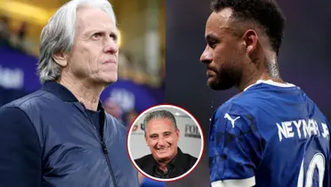 Jorge Jesus e Neymar em destaque