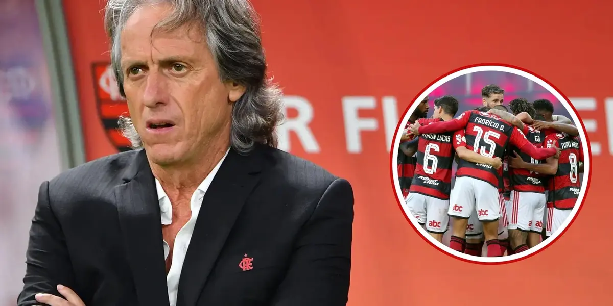 Jorge Jesus em destaque nos tempos de Flamengo