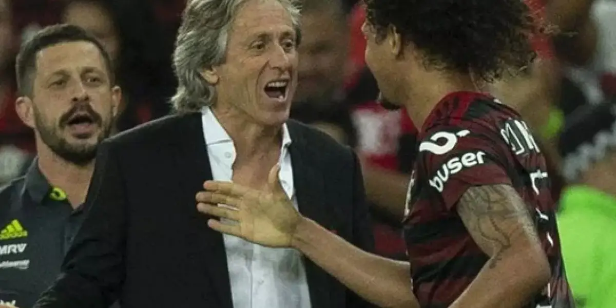Jorge Jesus pode desfalcar o Flamengo sem titular incontestável