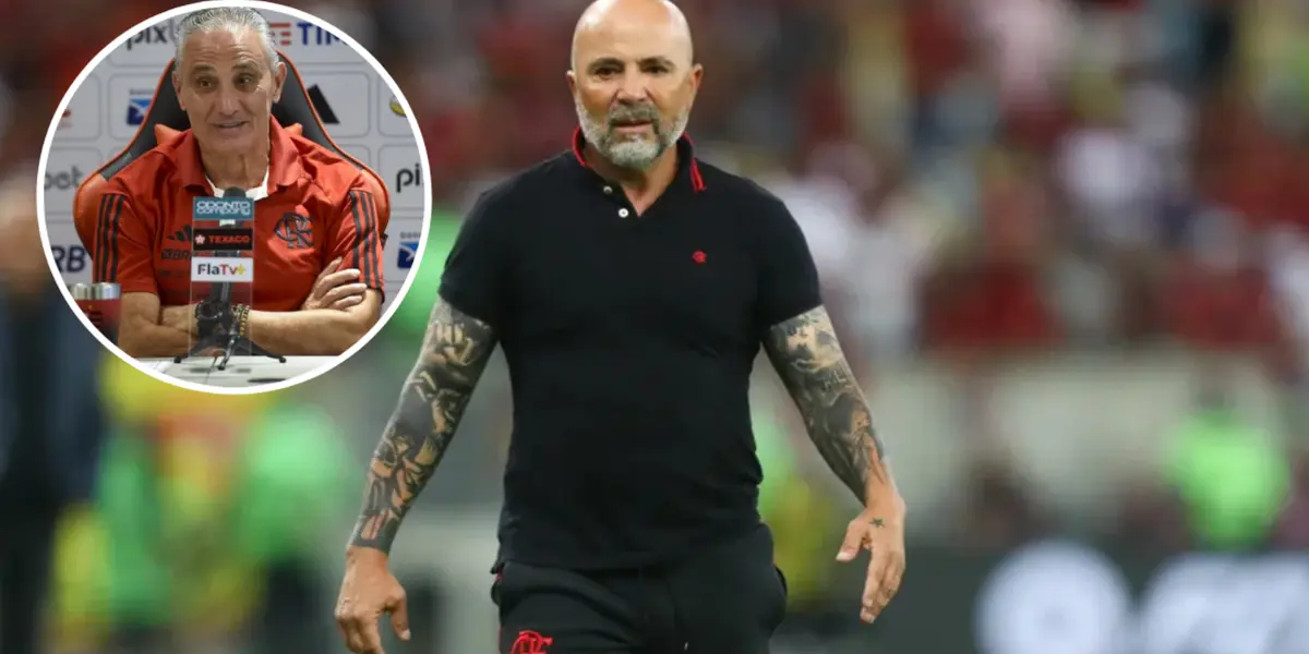 Jorge Sampaoli e Tite no Flamengo