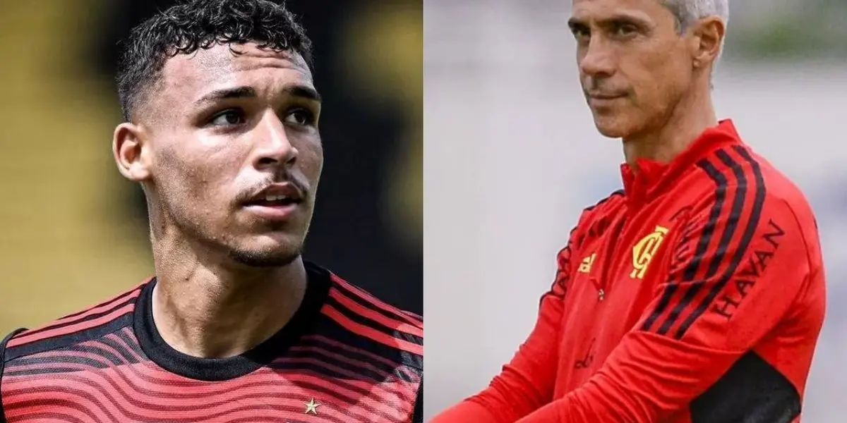Jovem da base, Vitor Hugo 'rouba' espaço de contratação milionária do Flamengo