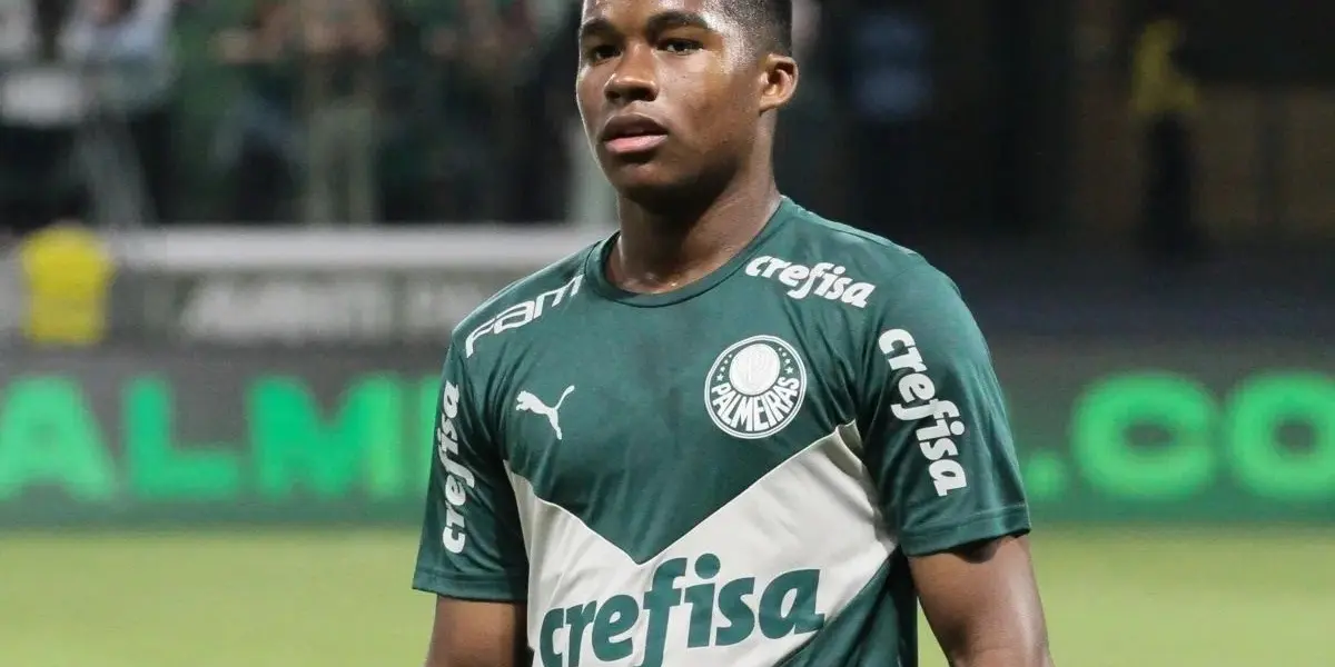 Jovem Endrick estreou pelo Palmeiras