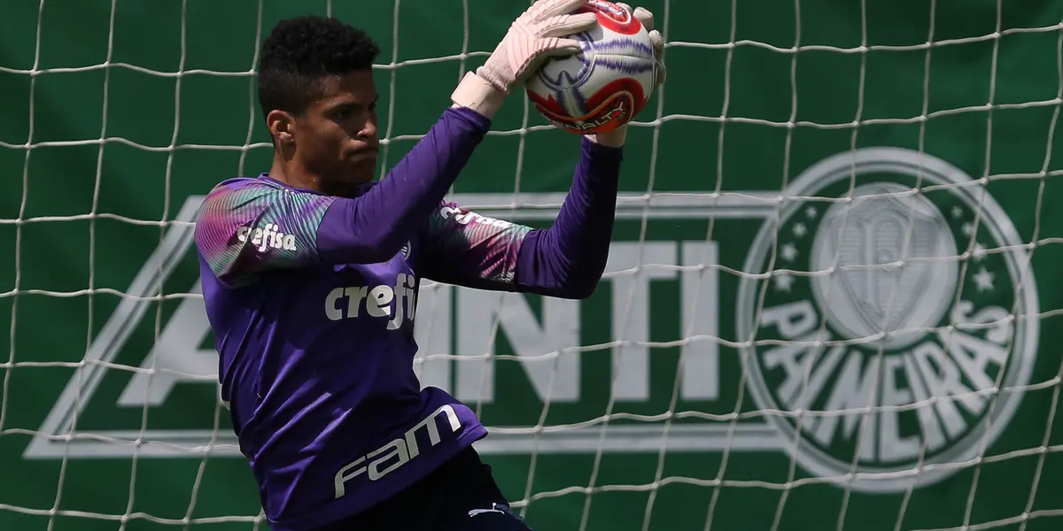 Jovem goleiro teve início curioso na base do Palmeiras