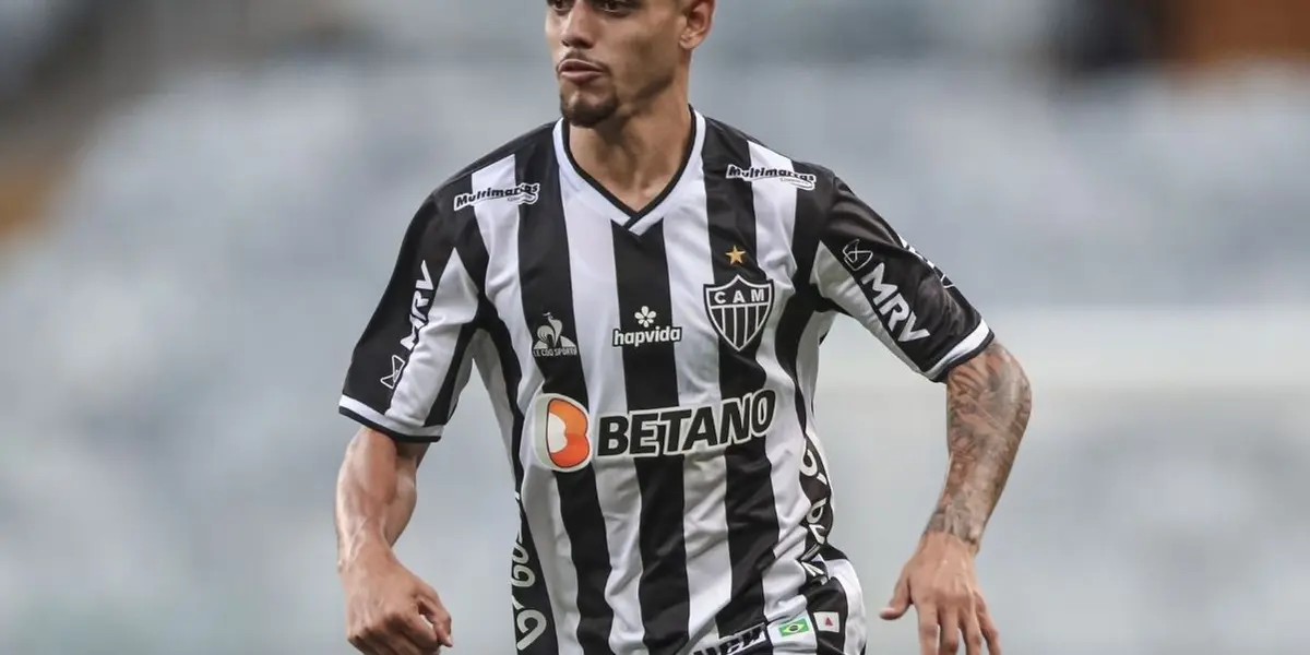 Jovem Rubens vem ganhando espaço no time do Atlético Mineiro