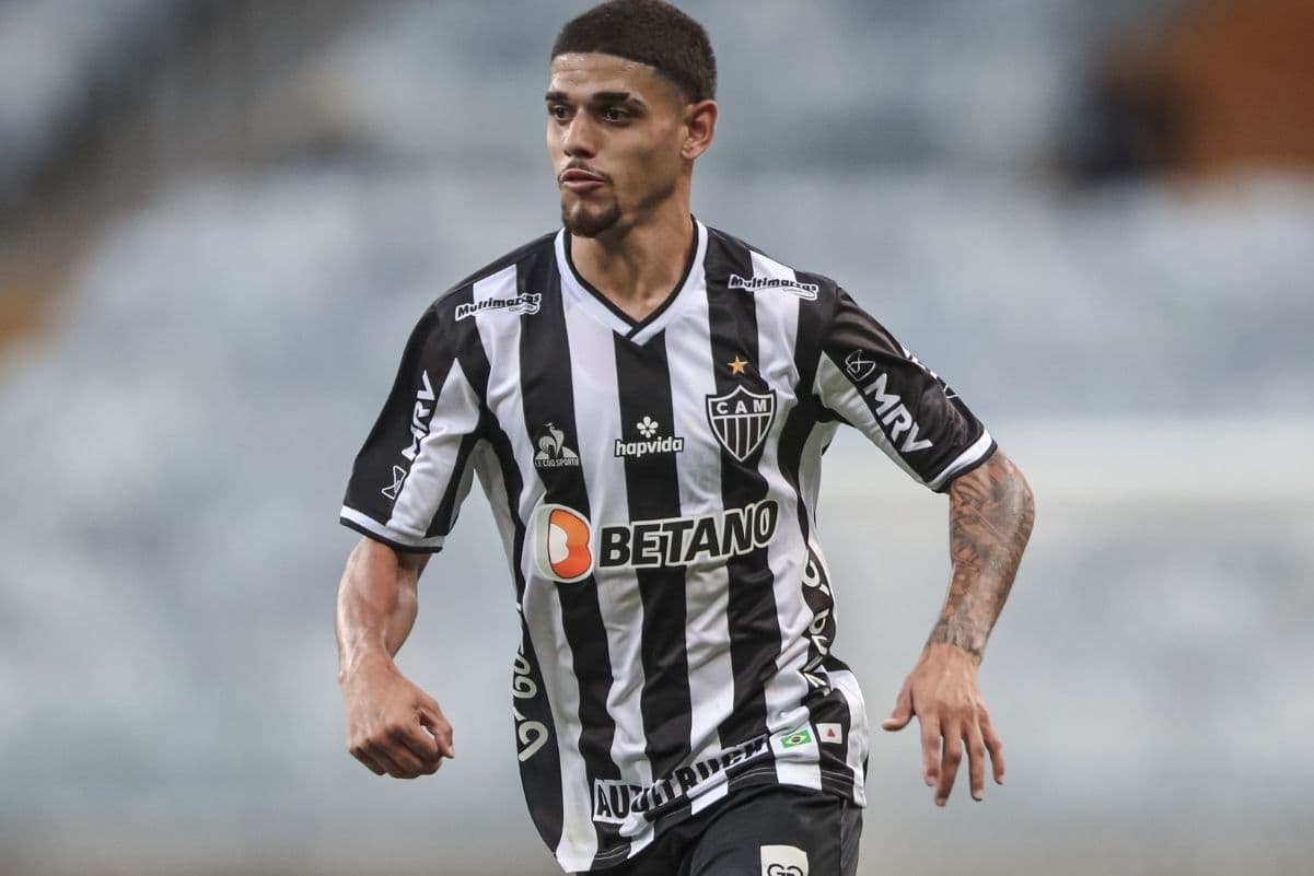 Jovem Rubens vem ganhando espaço no time do Atlético Mineiro