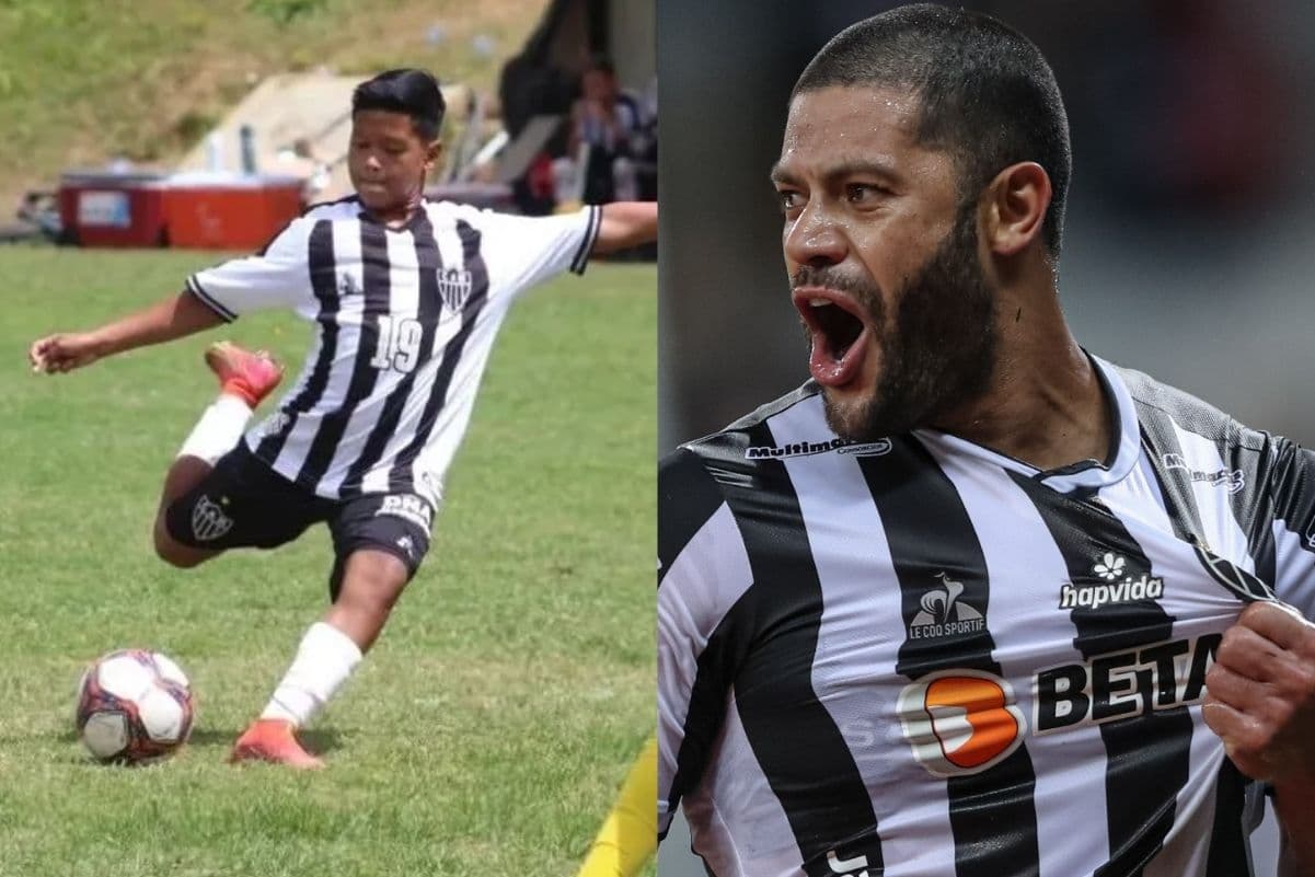Jovem Vinícius se destaca no sub-12 do Galo e é comparado à Hulk