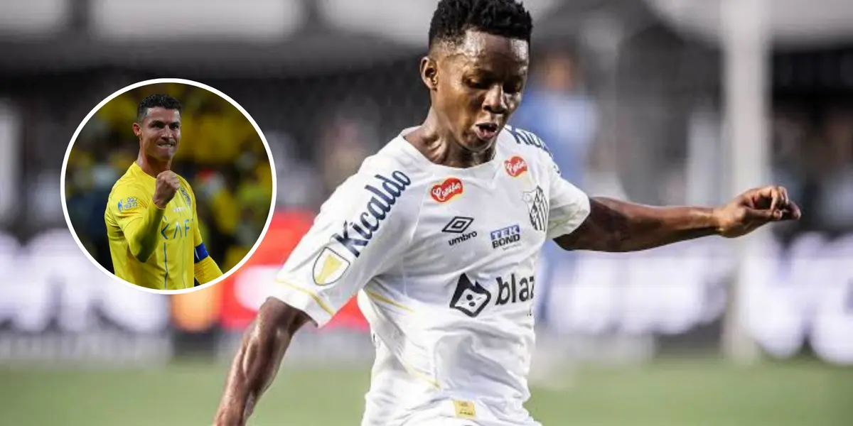 Juan Cazares e Cristiano Ronaldo