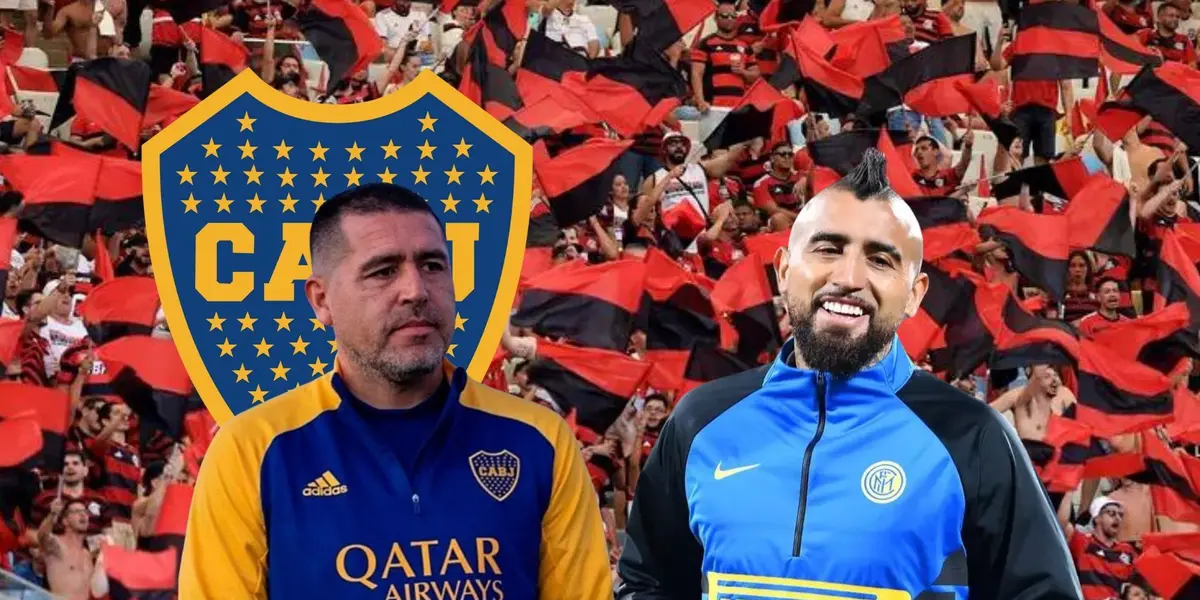 Juan Riquelme está empenhando em trazer Vidal para o Boca Juniors