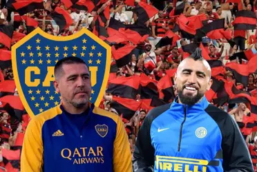 Juan Riquelme está empenhando em trazer Vidal para o Boca Juniors