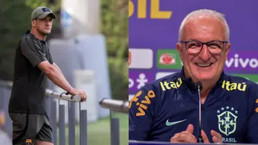 Juliano Belleti y Dorival Júnior.