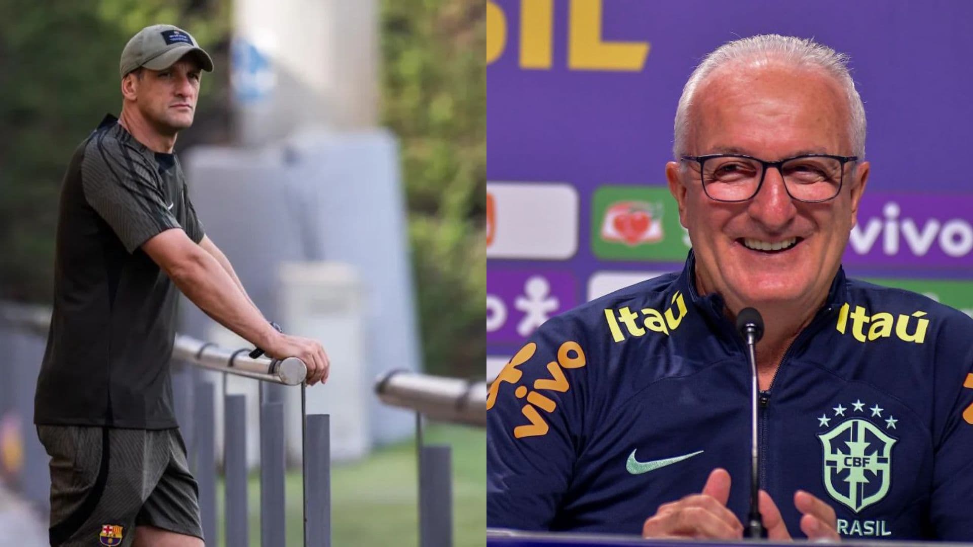 Juliano Belleti y Dorival Júnior.
