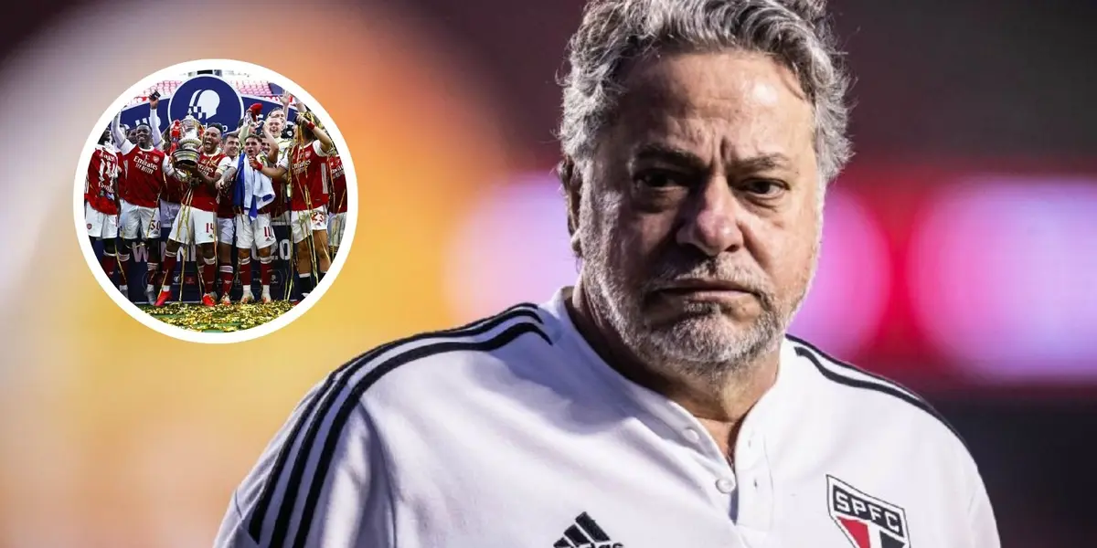 Julio Casares, presidente do São Paulo