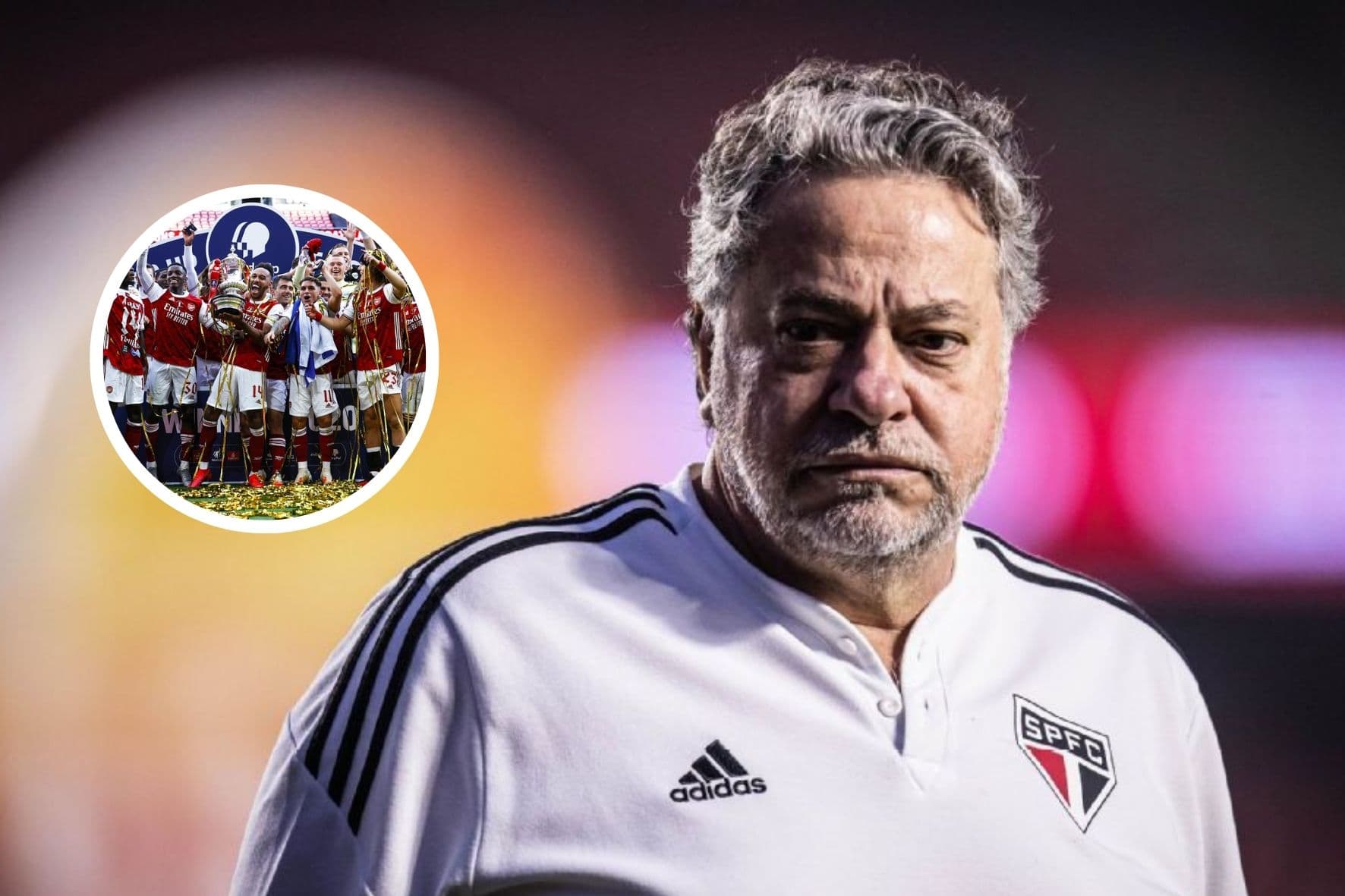 Julio Casares, presidente do São Paulo