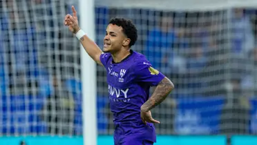 Kaio César em partida pelo Al Hilal. Foto: Al Hilal FC