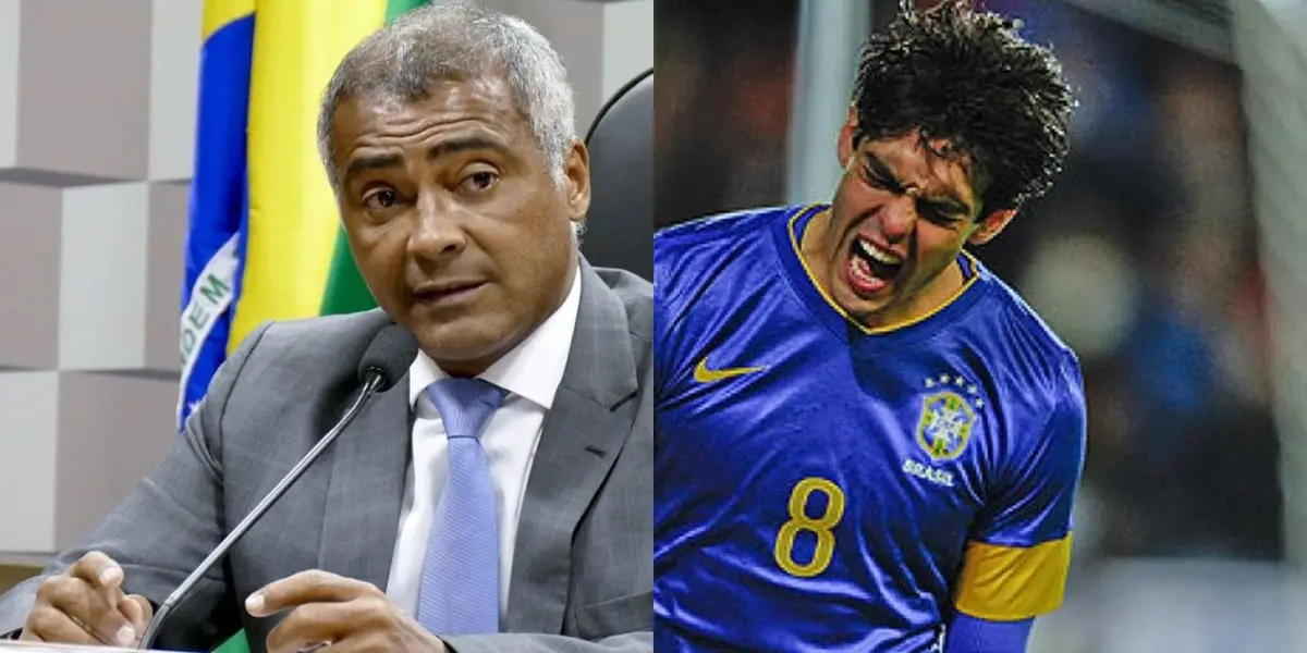 Kaká segue carreira fora do futebol e fatura milhões, mas qual é o salário de Romário como Senador?