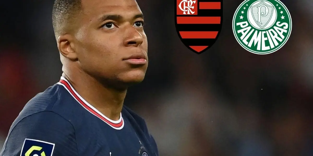 Kylian Mbappé aceitou ficar no PSG por salário astronômico, que vale mais que Flamengo e Palmeiras juntos
